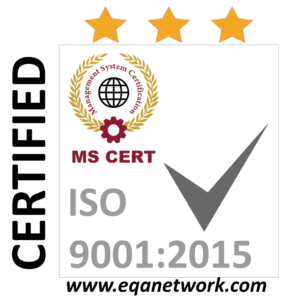 certificato ISO 9001:2015 